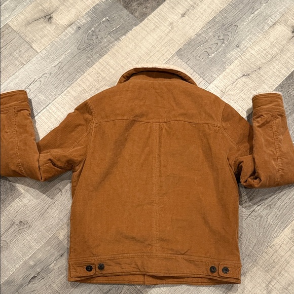 Lucky Brand Tan Corduroy Jacket with Cream Collar - Picture 7 of 12